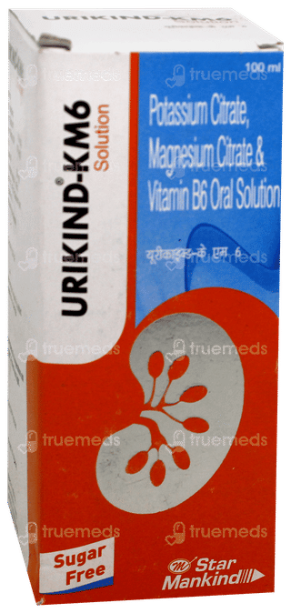 Urikind Km6 Sugar Free Solution 100Ml
